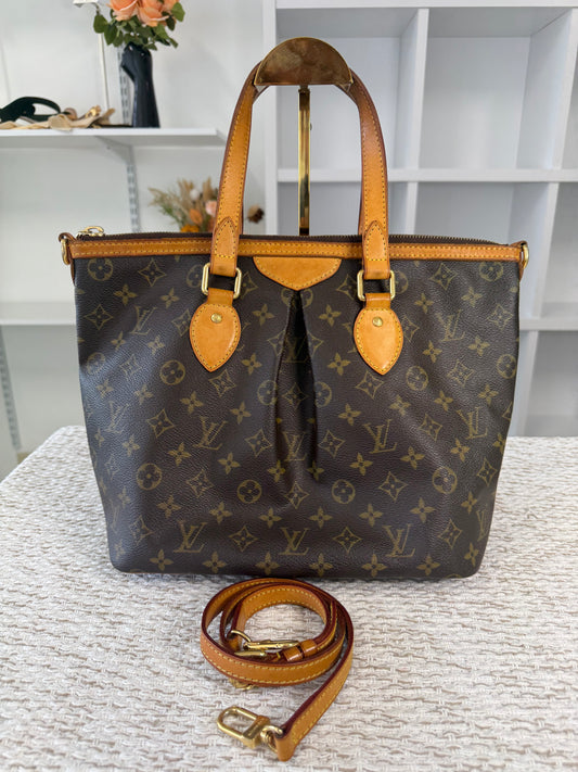 LOUIS VUITTON MONOGRAM CANVAS PALERMO PM BAG