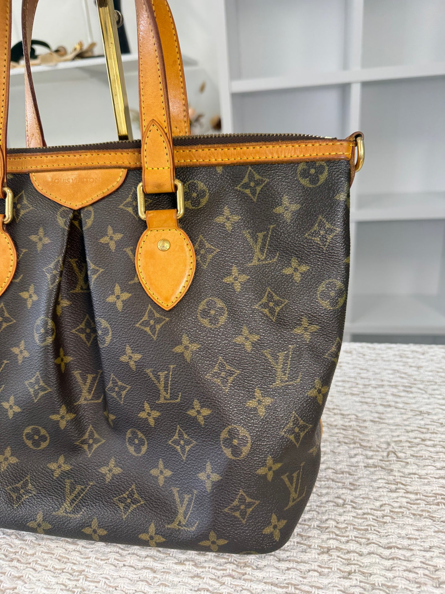 LOUIS VUITTON MONOGRAM CANVAS PALERMO PM BAG