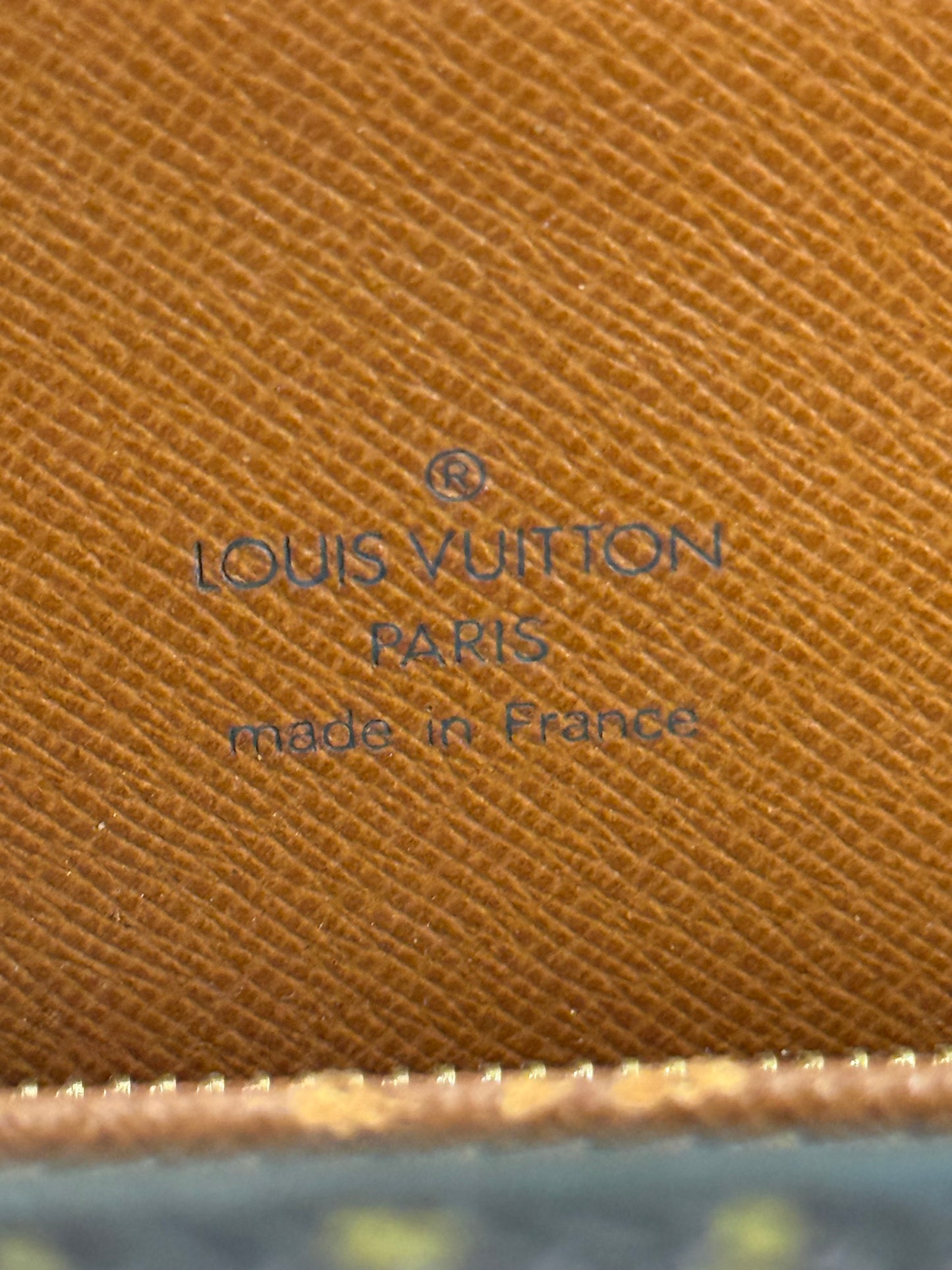 LOUIS VUITTON COURCELLES SHOULDER BAG IN MONOGRAM