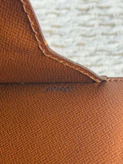 LOUIS VUITTON COURCELLES SHOULDER BAG IN MONOGRAM