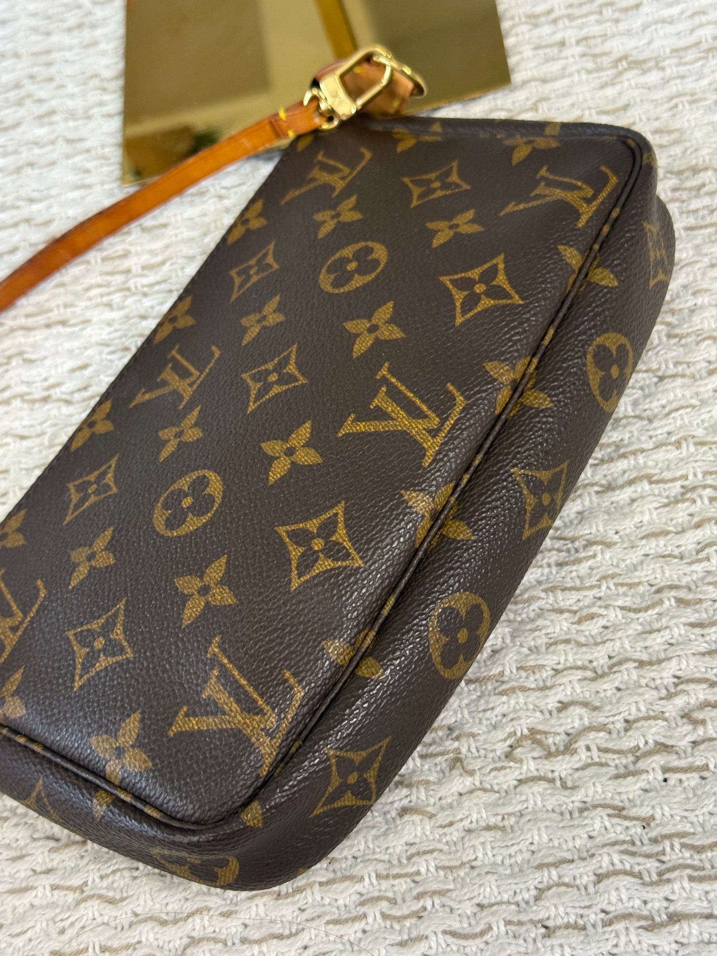 LOUIS VUITTON MONOGRAM CANVAS ACCESSORIES POCHETTE BAG