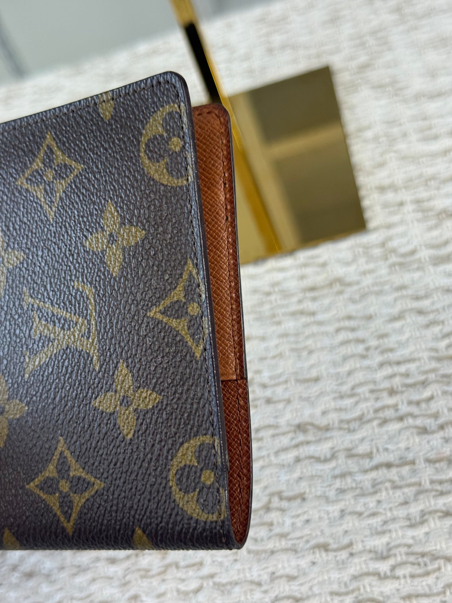 LOUIS VUITTON MONOGRAM DESK AGENDA PM