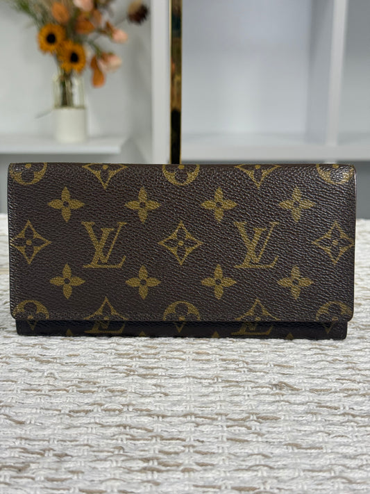LOUIS VUITTON MONOGRAM CANVAS CONTINENTAL WALLET