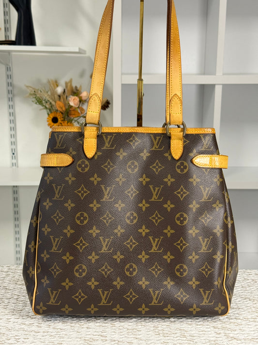 LOUIS VUITTON MONOGRAM CANVAS BATIGNOLLES VERTICAL BAG