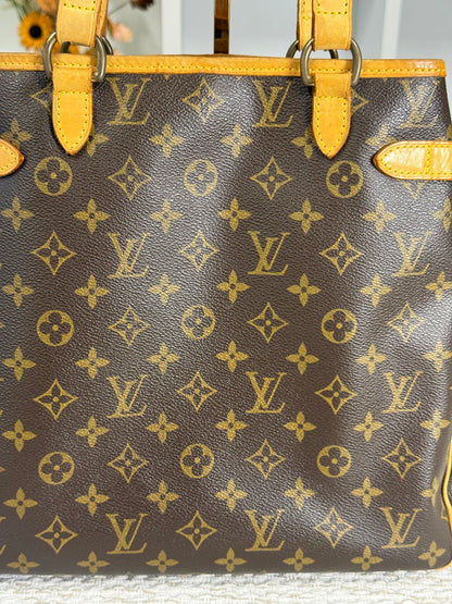 LOUIS VUITTON MONOGRAM CANVAS BATIGNOLLES VERTICAL BAG
