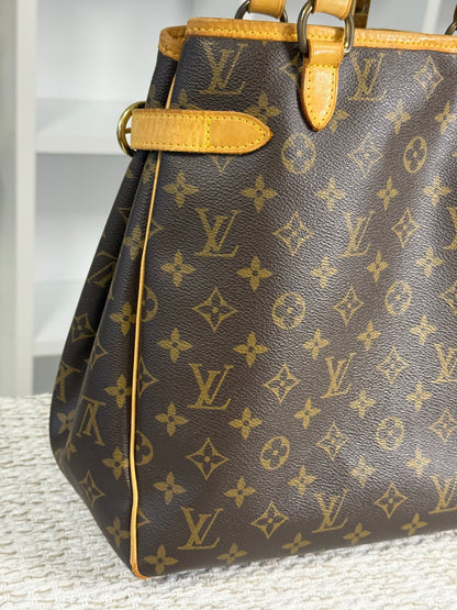 LOUIS VUITTON MONOGRAM CANVAS BATIGNOLLES VERTICAL BAG