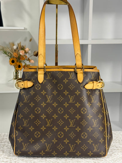LOUIS VUITTON MONOGRAM CANVAS BATIGNOLLES VERTICAL BAG