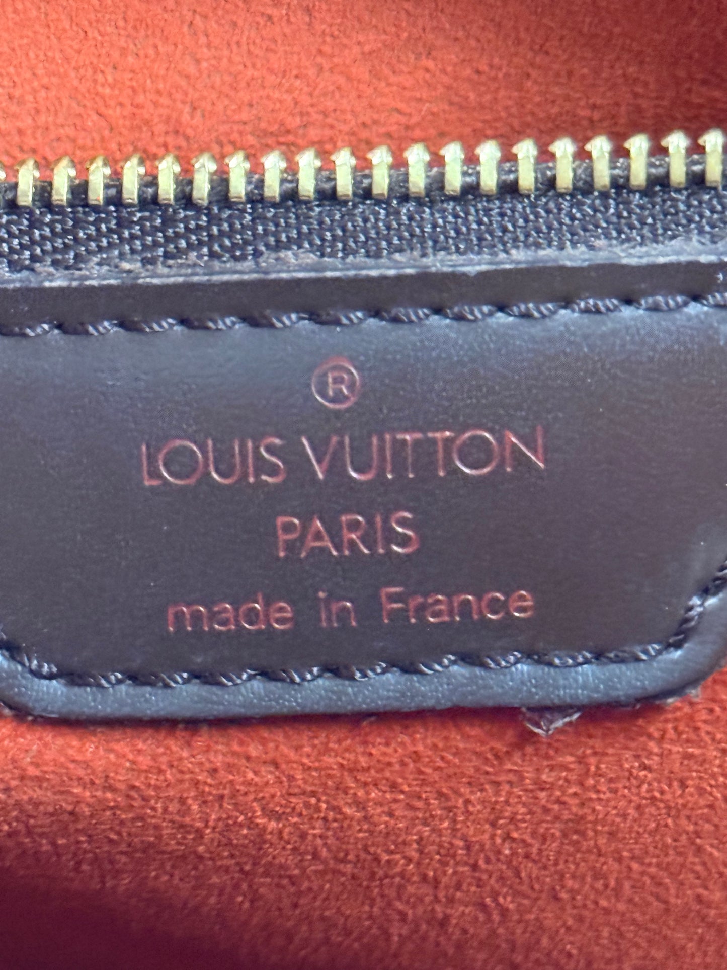 LOUIS VUITTON DAMIER CANVAS UZES TOTE BAG