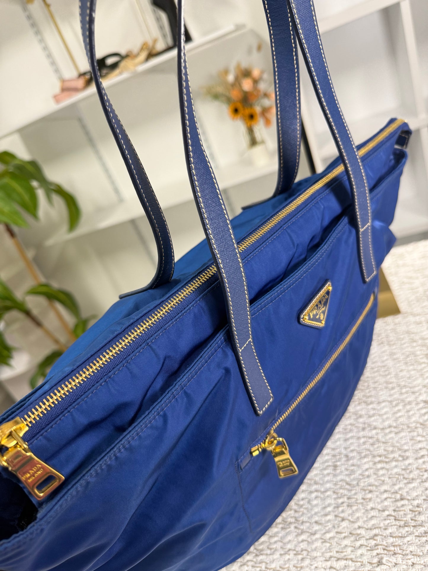 PRADA NYLON TOTE BAG