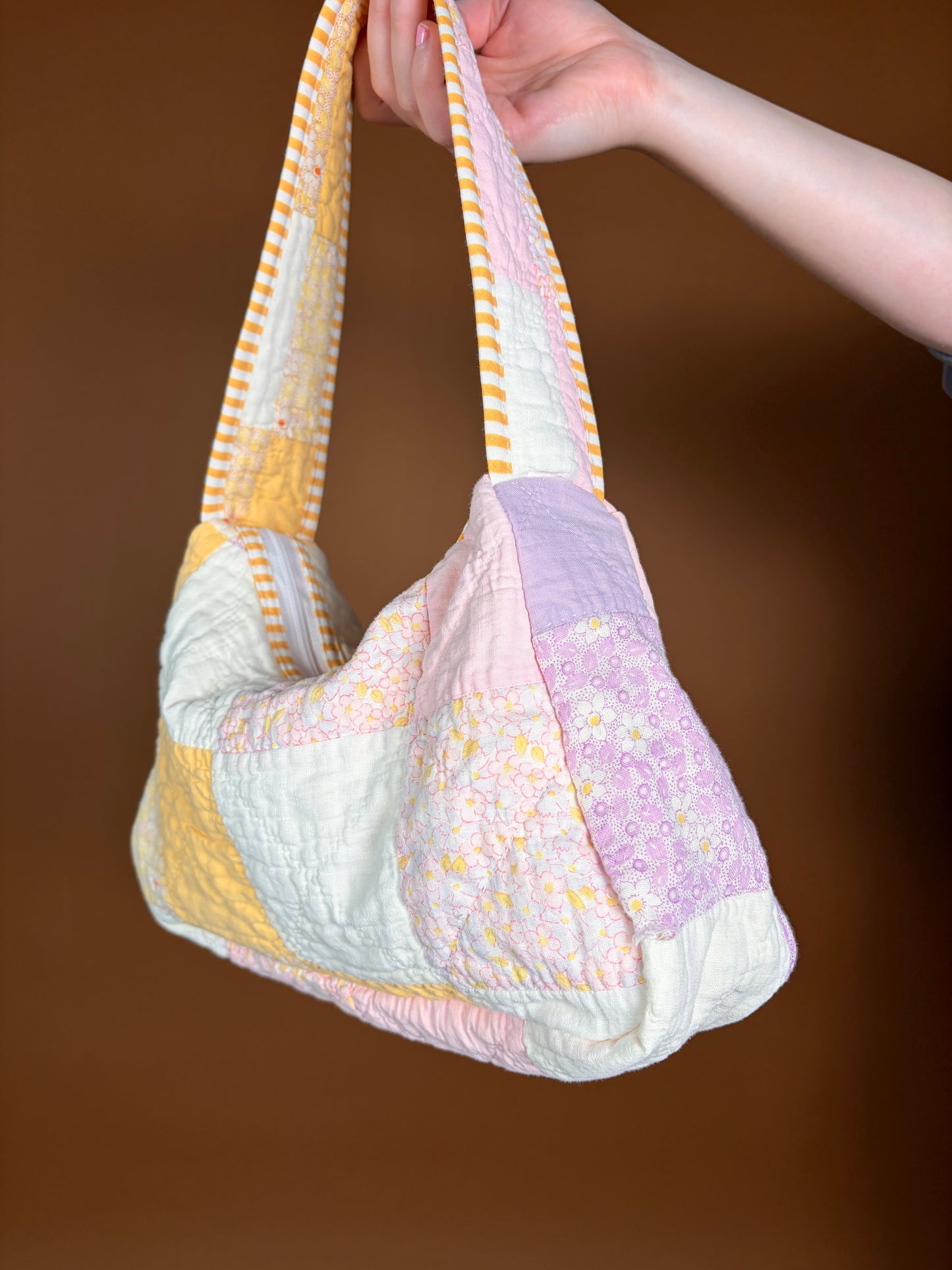 VINTAGE CELINE MACADAM CLUTCH BAG