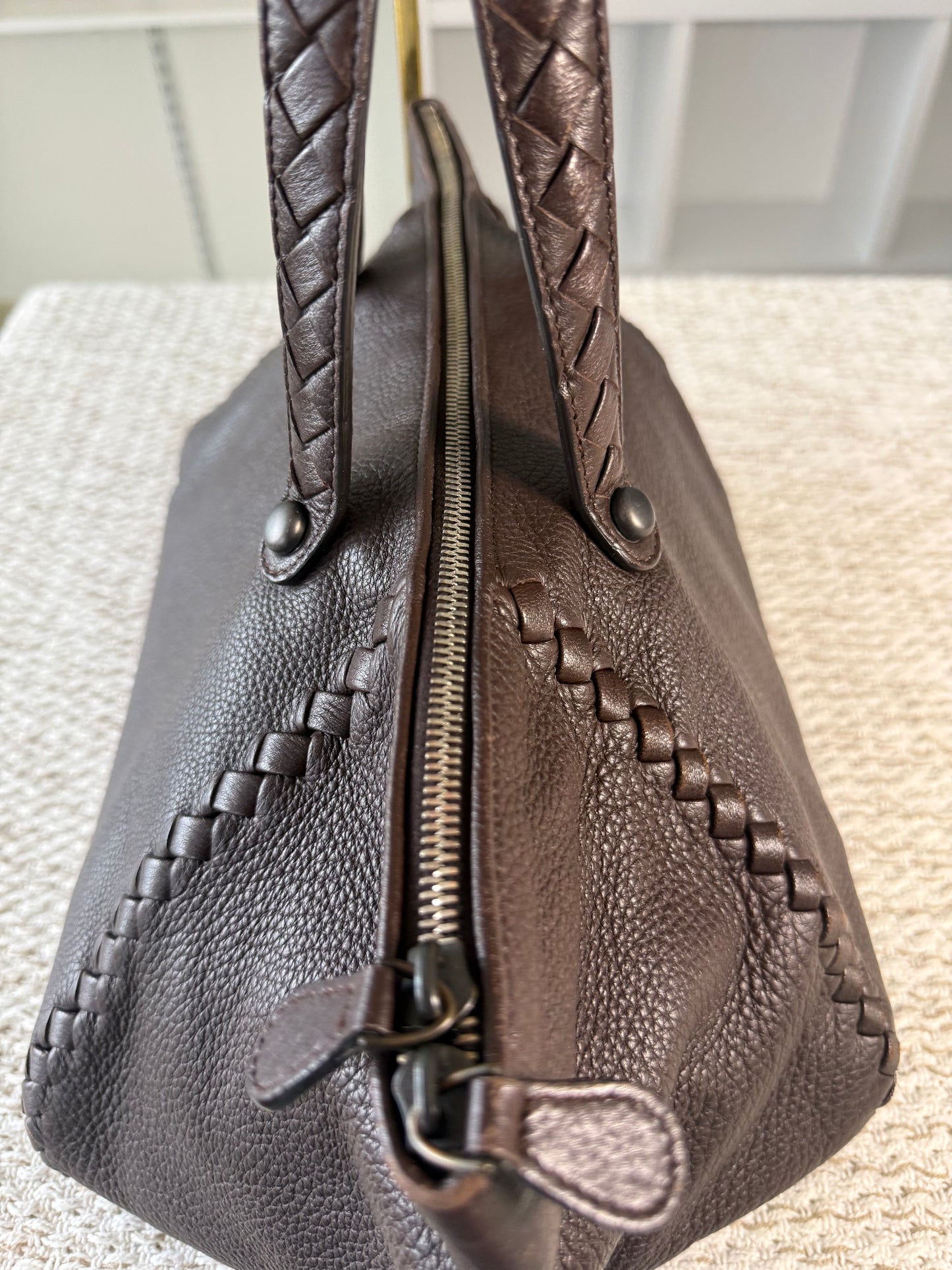 BOTTEGA VENETA LEATHER TOTE