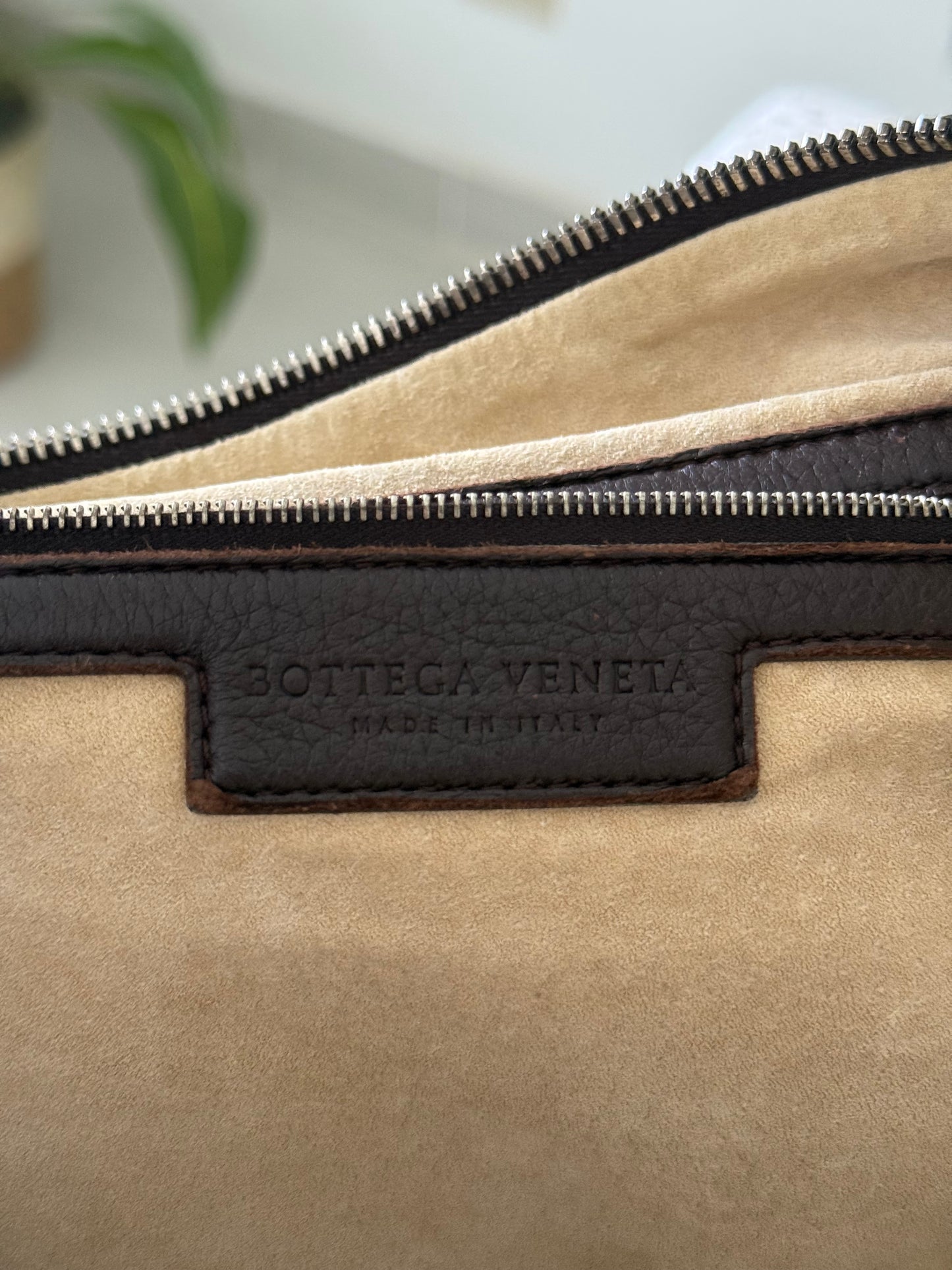 BOTTEGA VENETA LEATHER TOTE