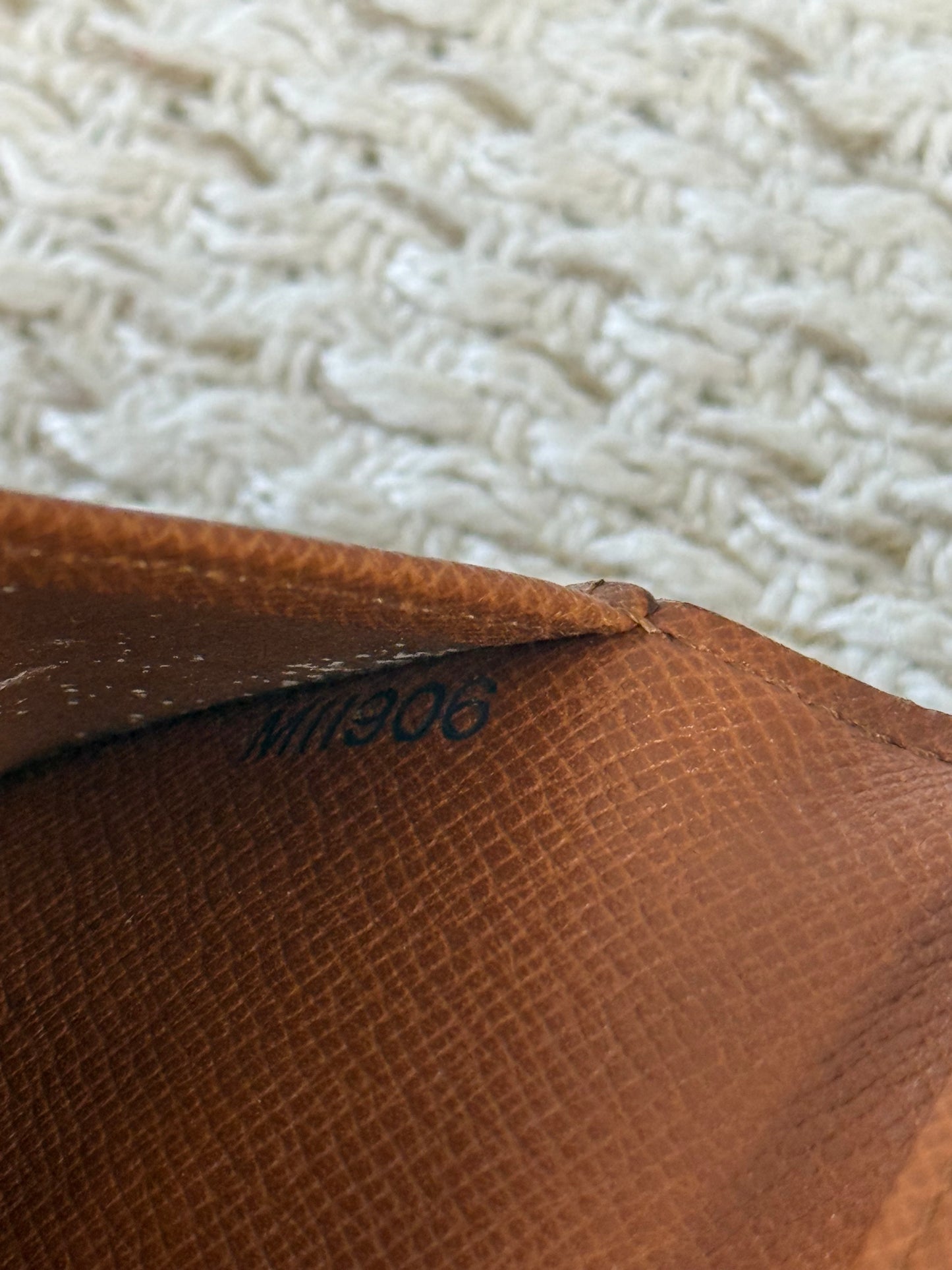 LOUIS VUITTON MONOGRAM CANVAS PASSPORT COVER