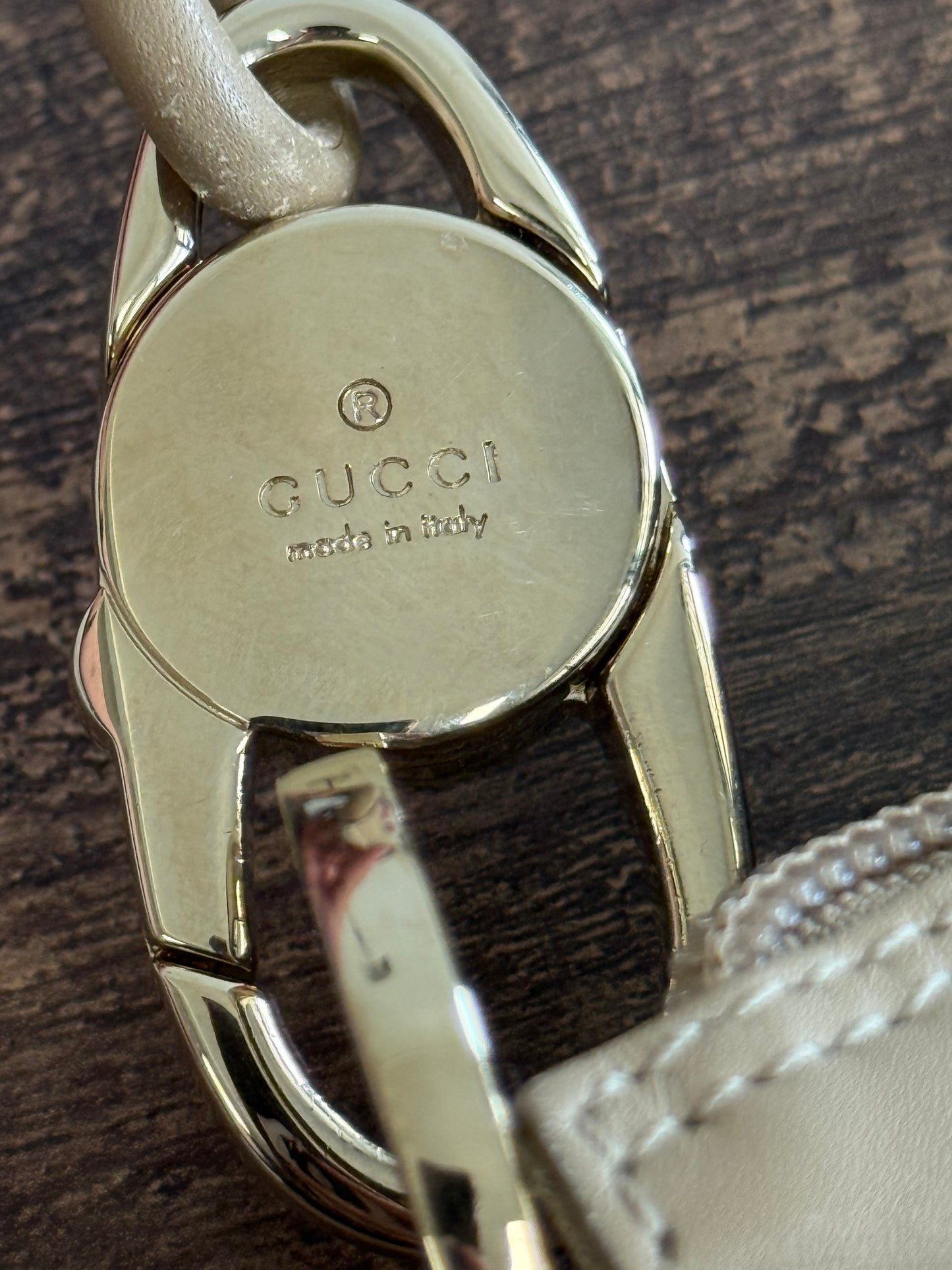 Gucci GG suede and leather hobo bag beige camel