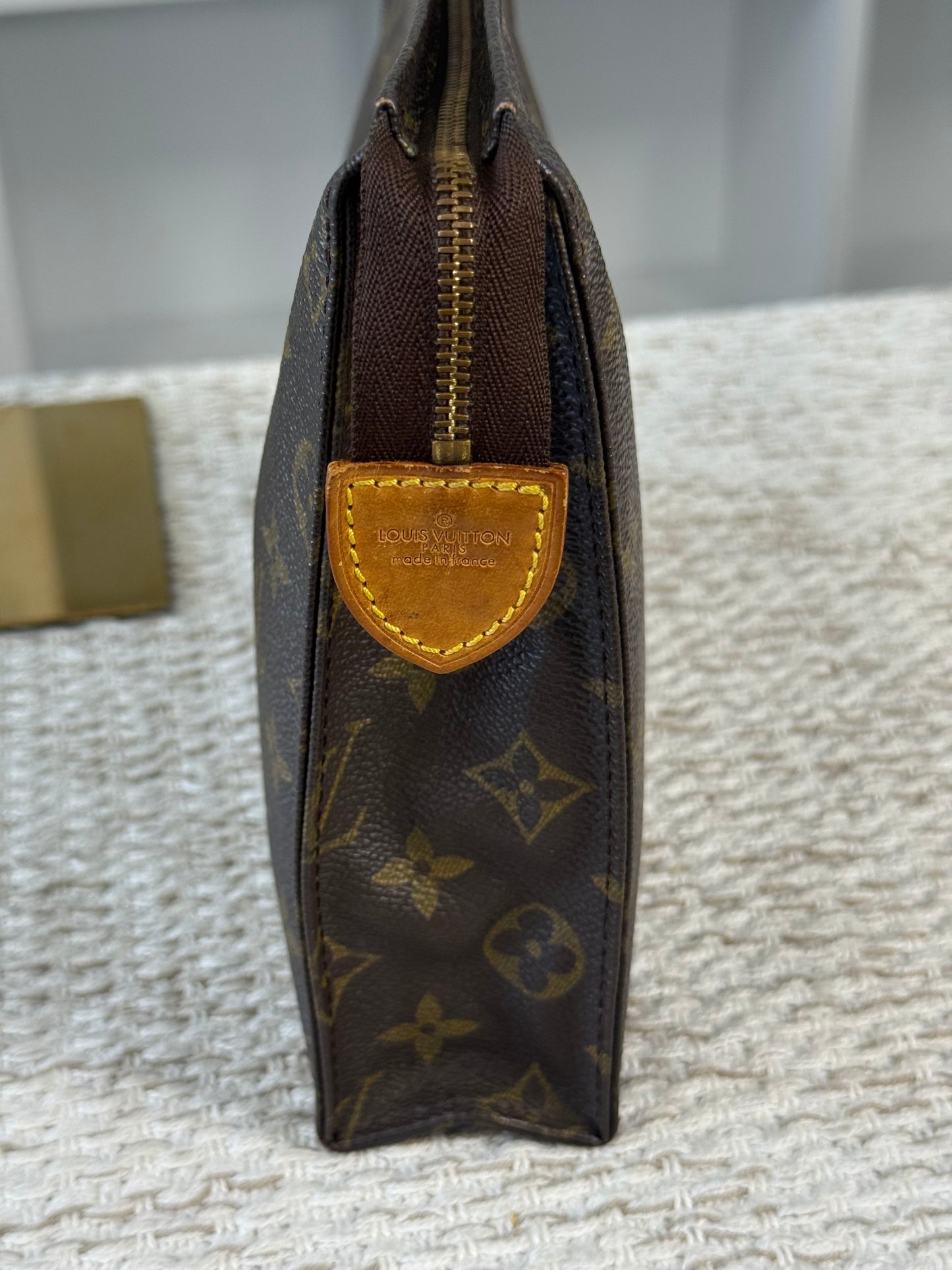 LOUIS VUITTON CANVAS POCHE TOILETTE POUCH in Monogram