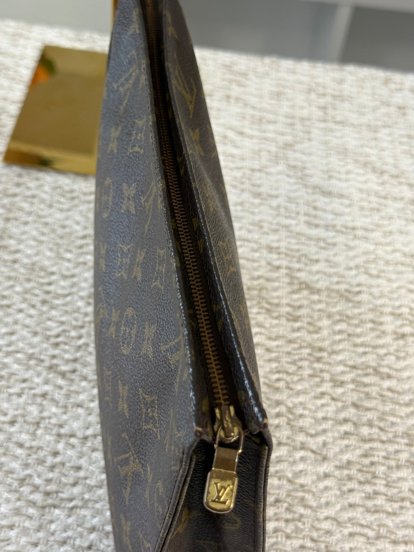 LOUIS VUITTON CANVAS POCHE TOILETTE POUCH in Monogram