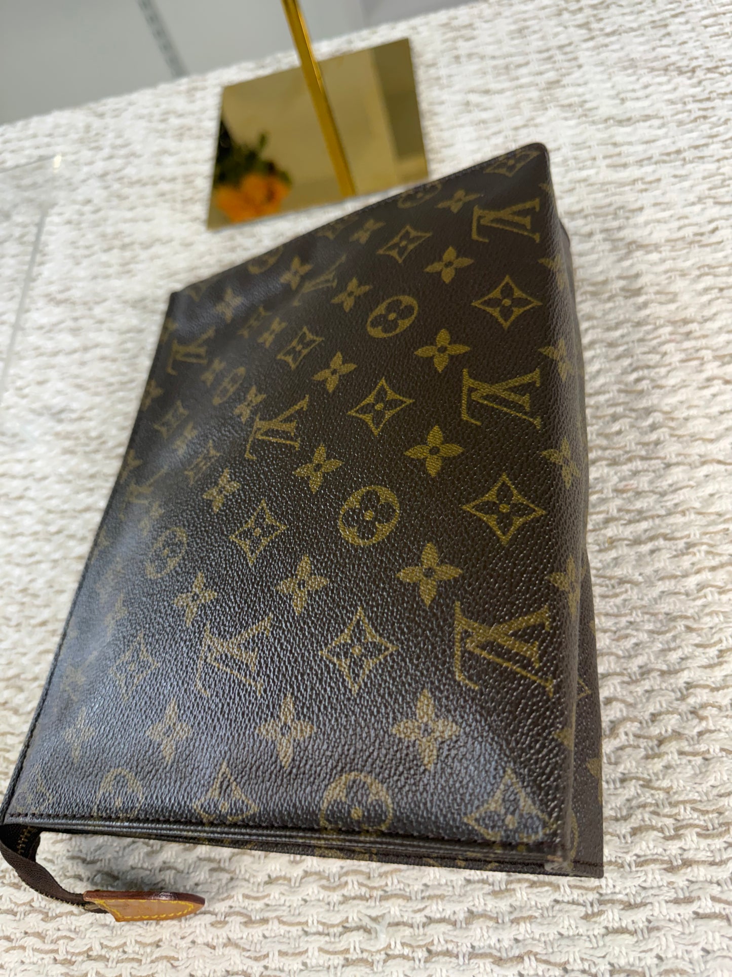 LOUIS VUITTON CANVAS POCHE TOILETTE POUCH in Monogram