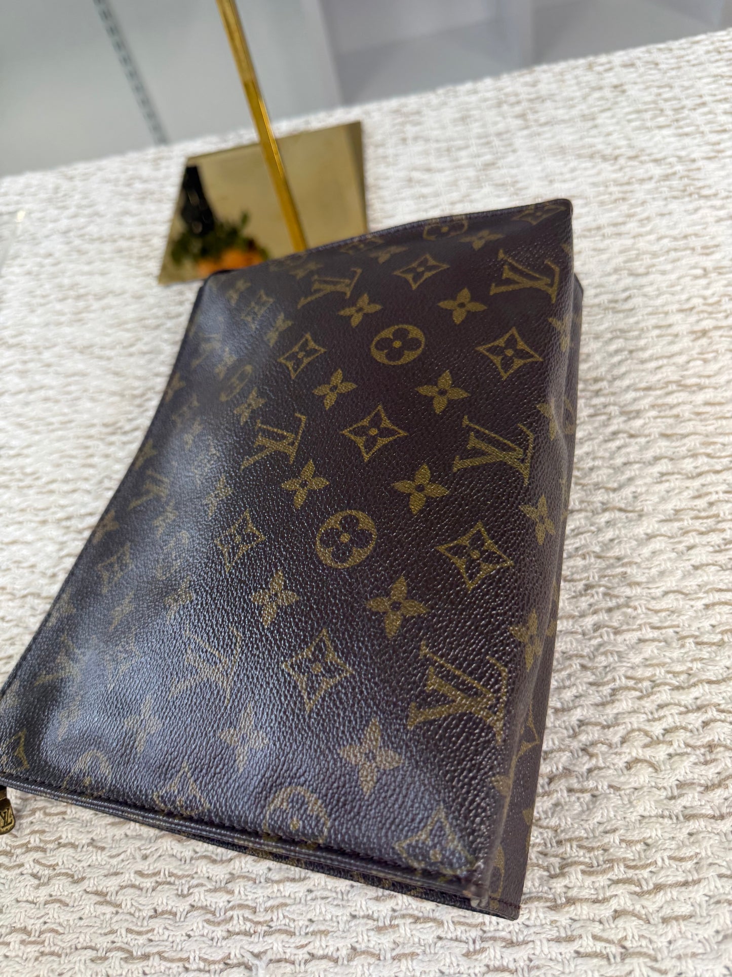 LOUIS VUITTON CANVAS POCHE TOILETTE POUCH in Monogram