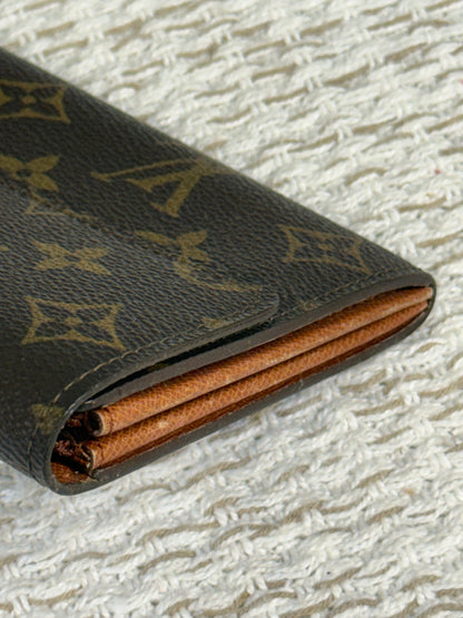 LOUIS VUITTON SARAH LONG WALLET MONOGRAM CANVAS