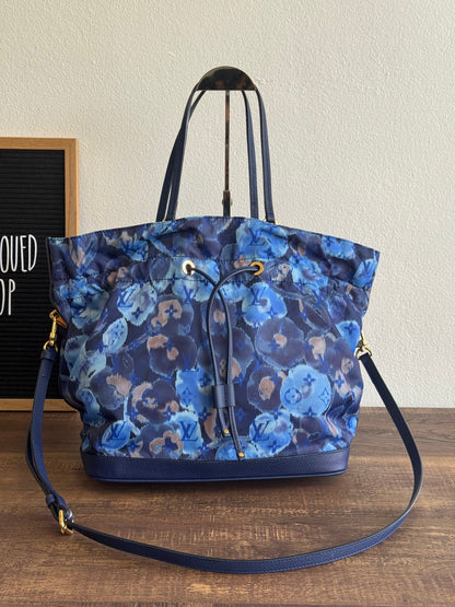 Louis Vuitton Grand Blue Monogram Ikat Noefull MM
