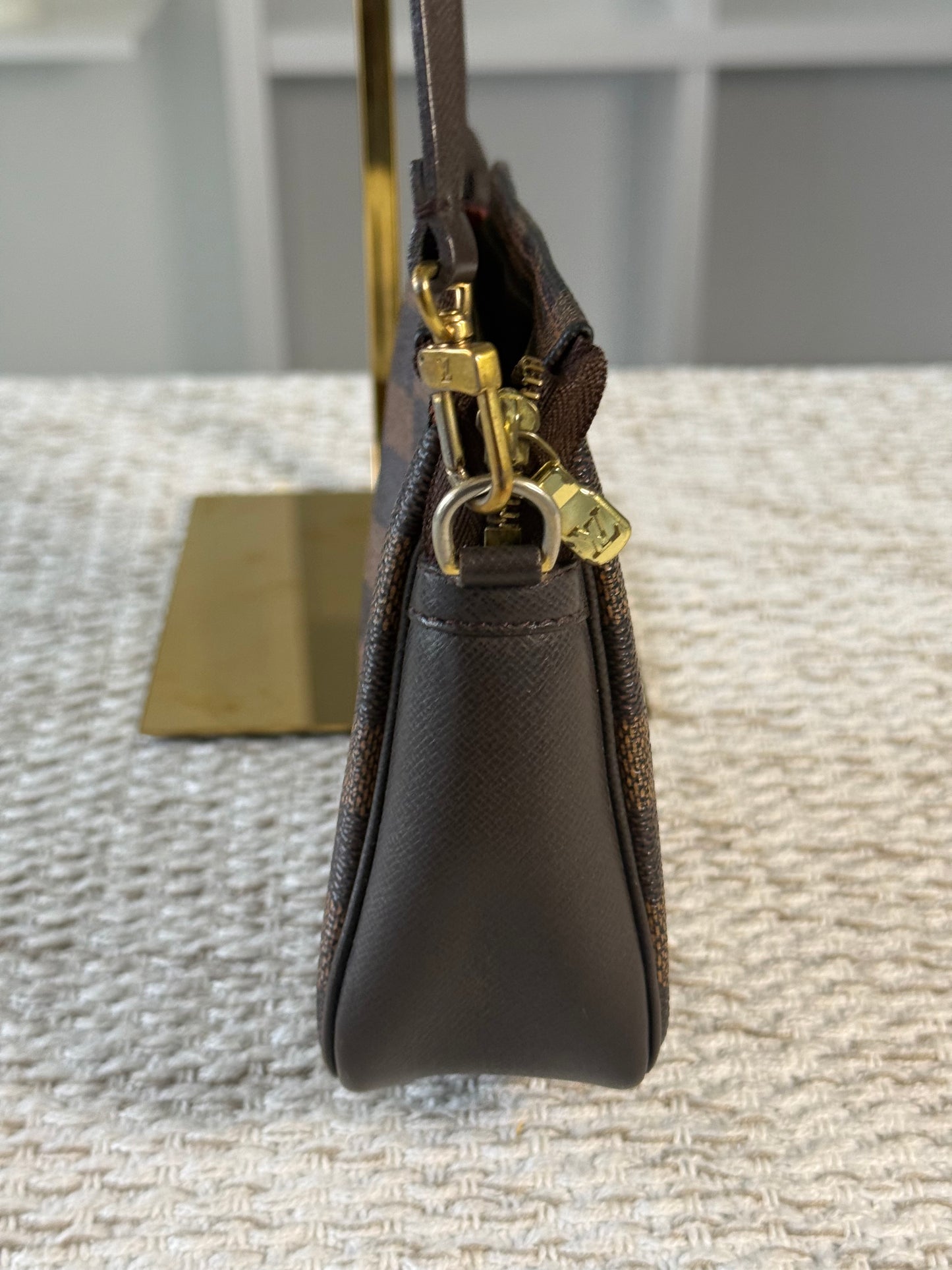 LOUIS VUITTON DAMIER CANVAS TROUSSE ACCESSORIES POCHETTE BAG