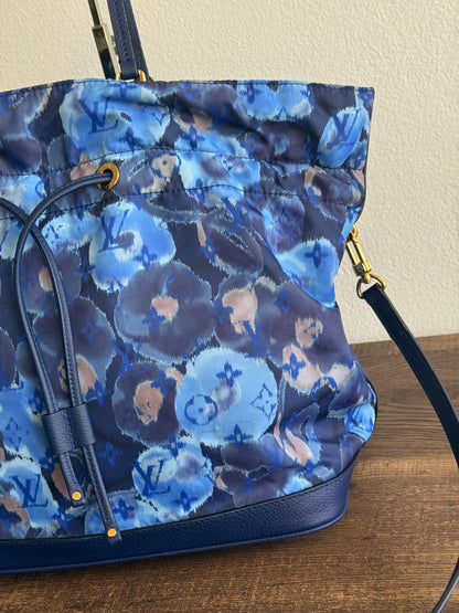 Louis Vuitton Grand Blue Monogram Ikat Noefull MM