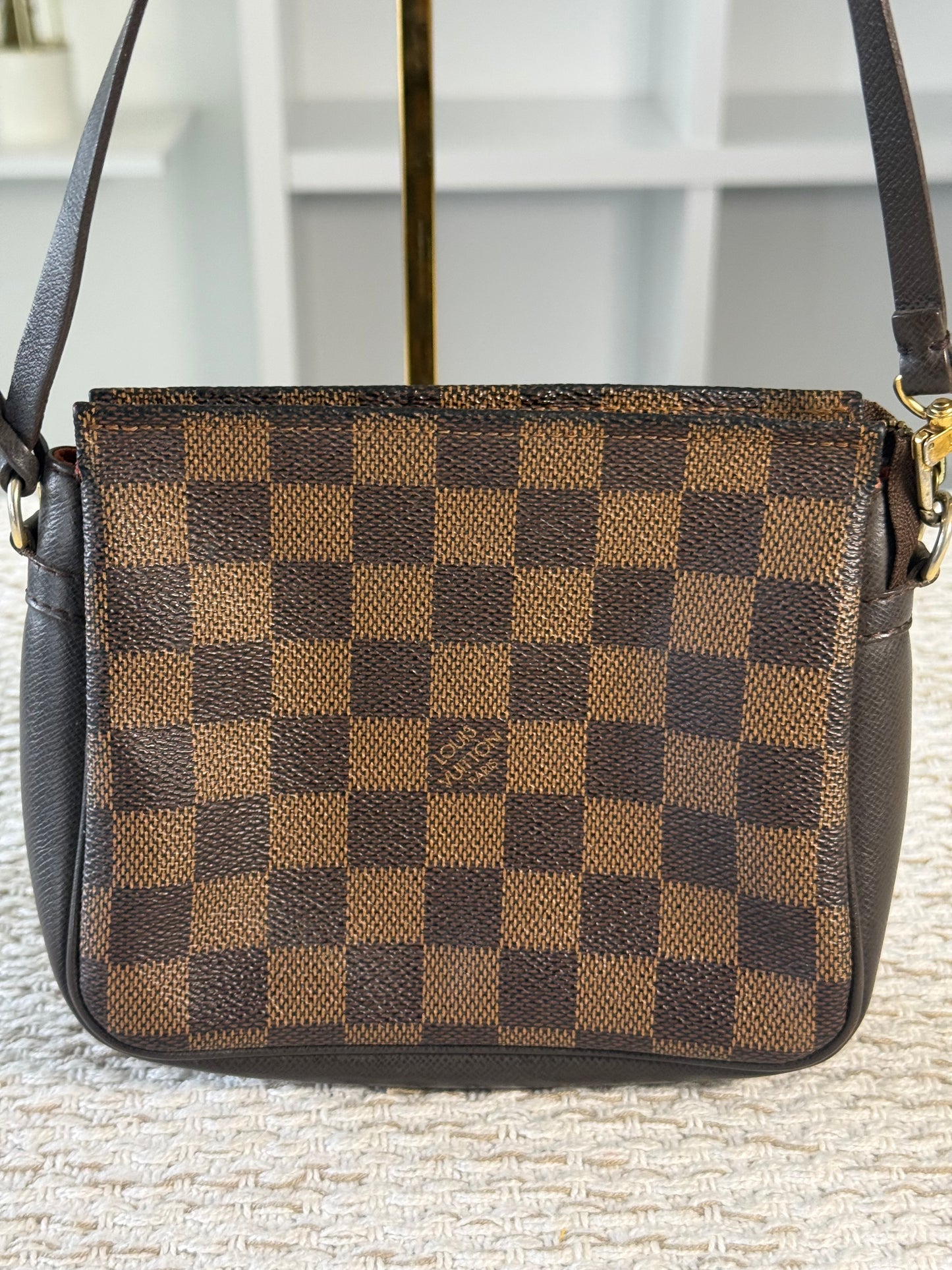 LOUIS VUITTON DAMIER CANVAS TROUSSE ACCESSORIES POCHETTE BAG