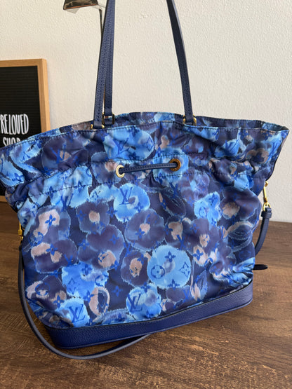 Louis Vuitton Grand Blue Monogram Ikat Noefull MM