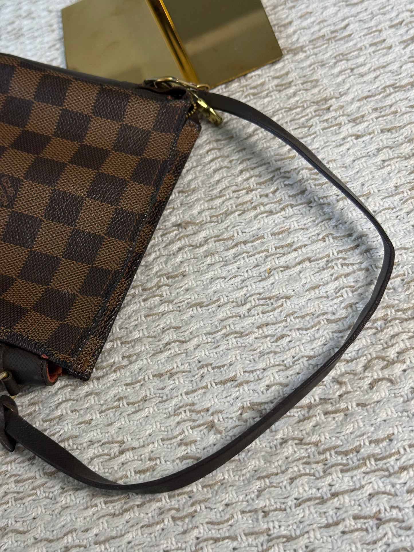 LOUIS VUITTON DAMIER CANVAS TROUSSE ACCESSORIES POCHETTE BAG