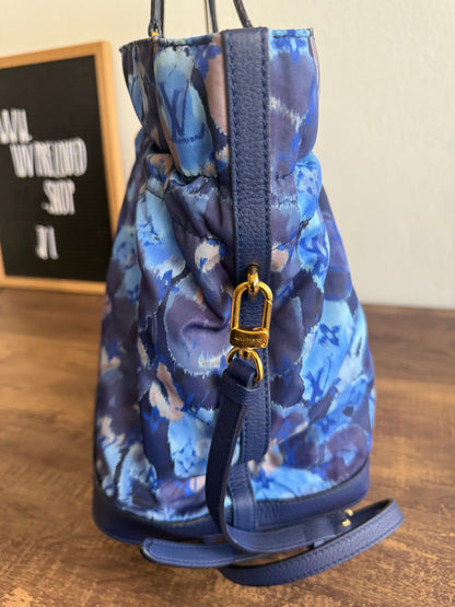 Louis Vuitton Grand Blue Monogram Ikat Noefull MM