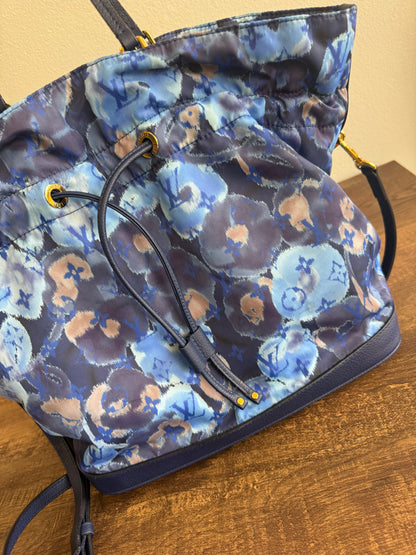 Louis Vuitton Grand Blue Monogram Ikat Noefull MM