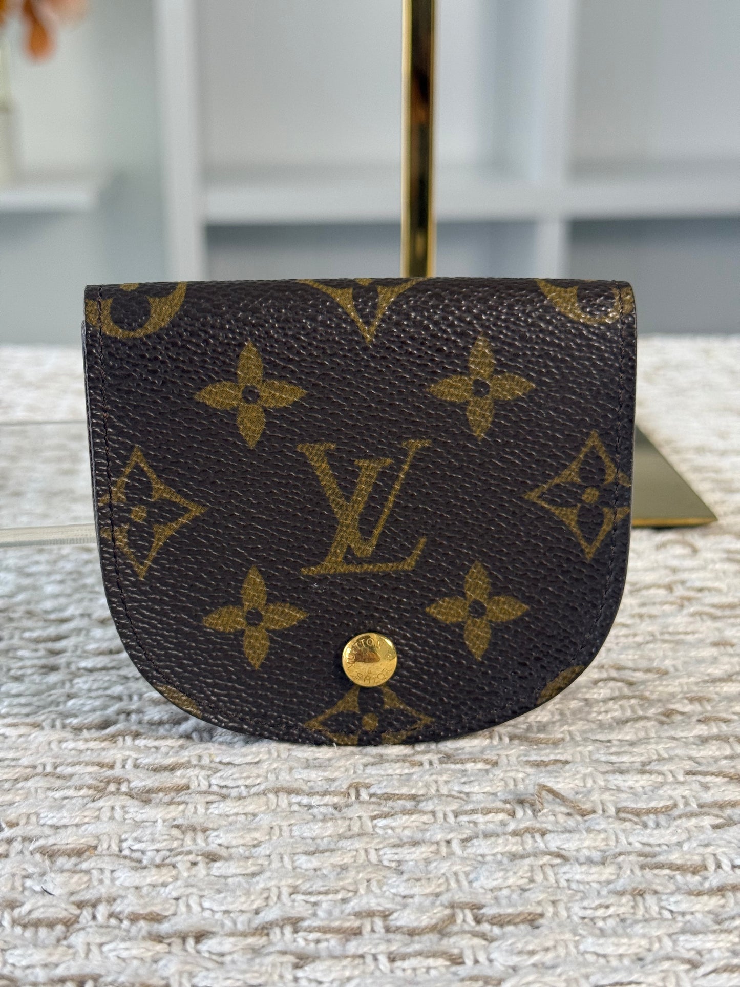 LOUIS VUITTON PORTE MONNAIE GUZE COIN PURSE in Monogram