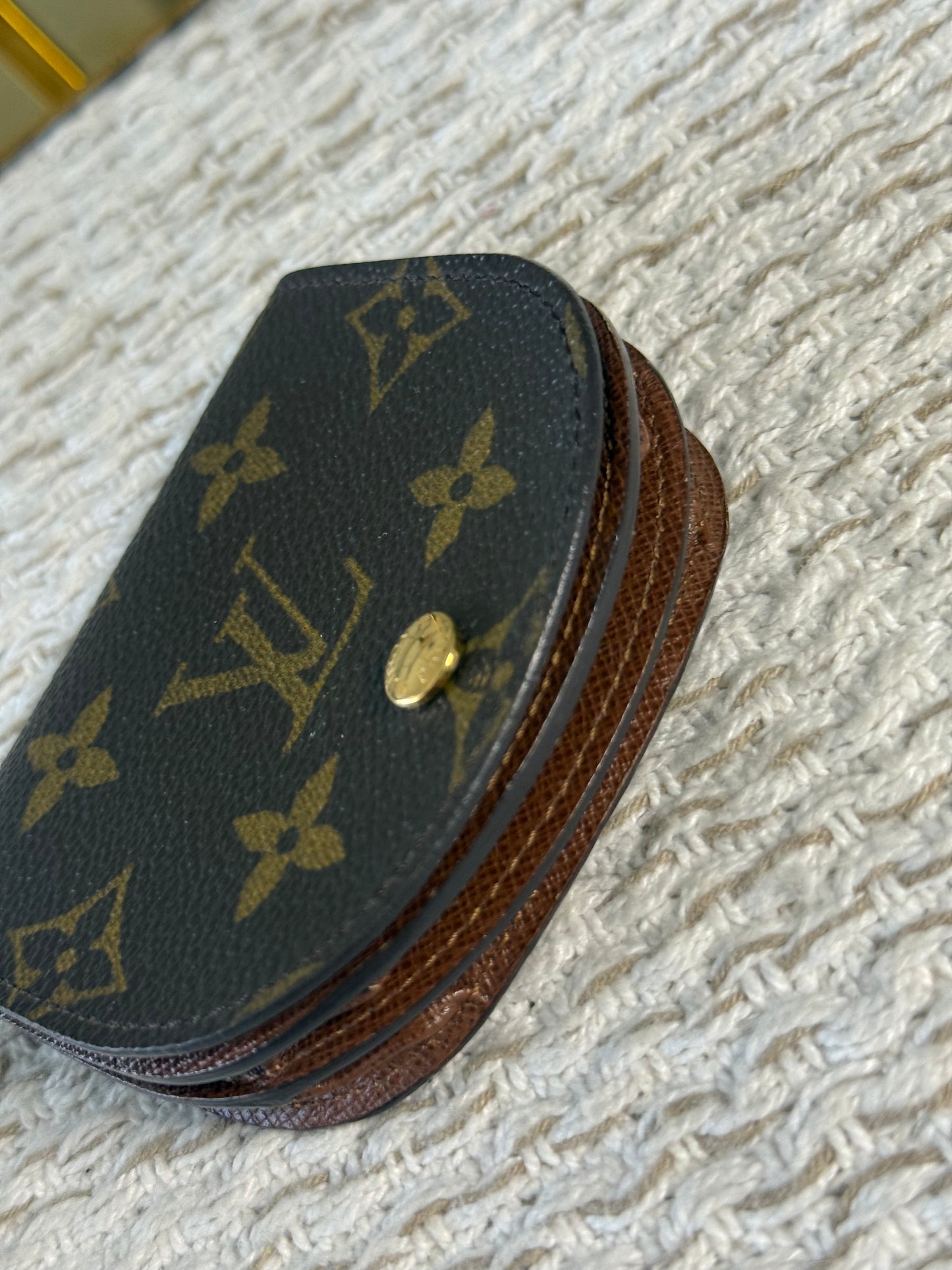 LOUIS VUITTON PORTE MONNAIE GUZE COIN PURSE in Monogram
