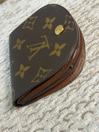 LOUIS VUITTON PORTE MONNAIE GUZE COIN PURSE in Monogram