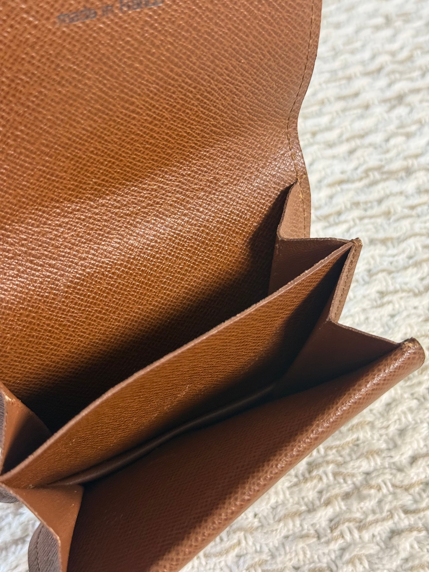 LOUIS VUITTON PORTE MONNAIE GUZE COIN PURSE in Monogram