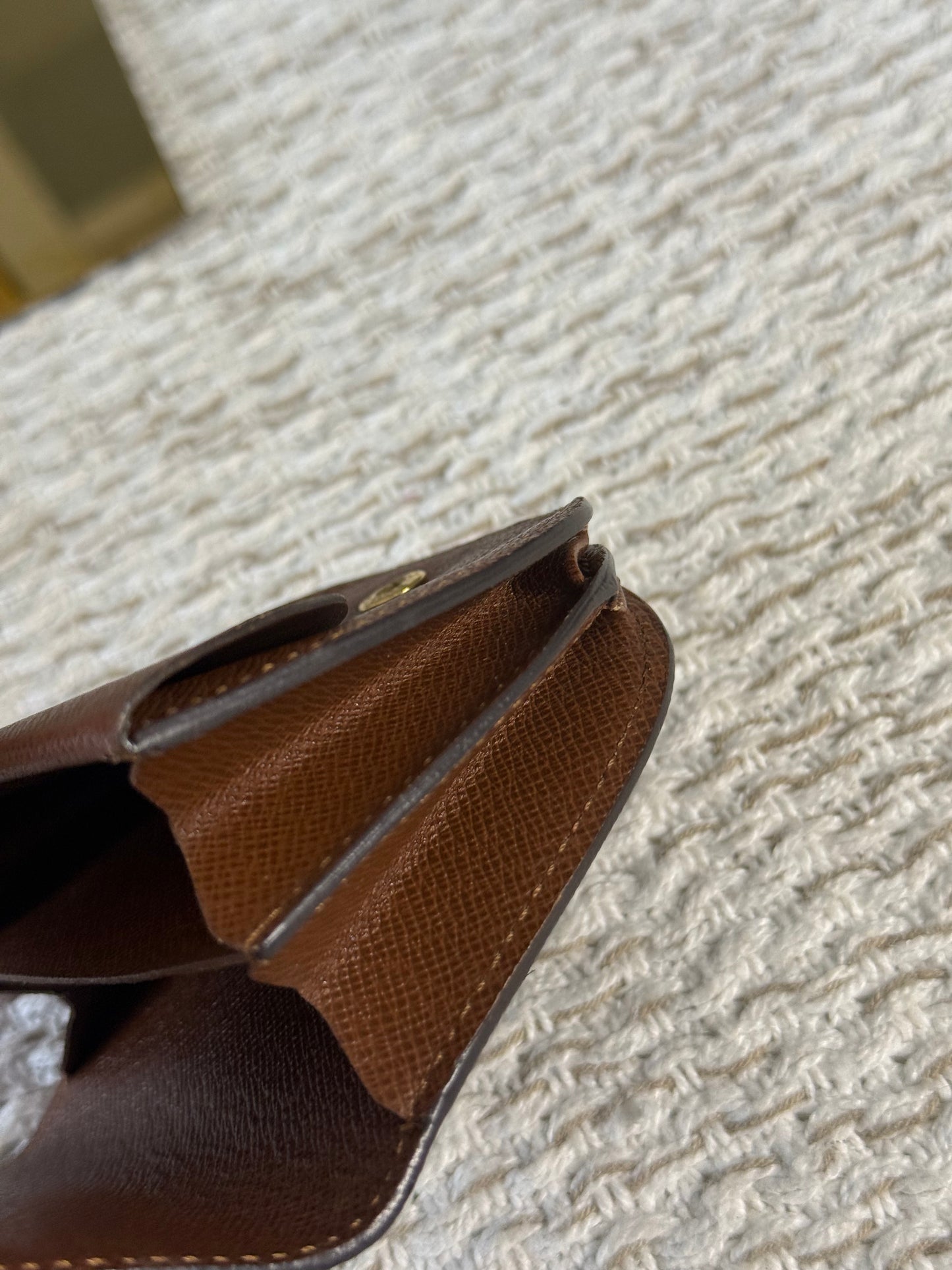 LOUIS VUITTON PORTE MONNAIE GUZE COIN PURSE in Monogram