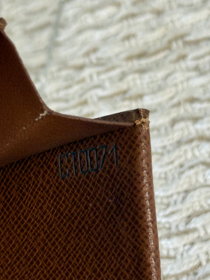 LOUIS VUITTON PORTE MONNAIE GUZE COIN PURSE in Monogram