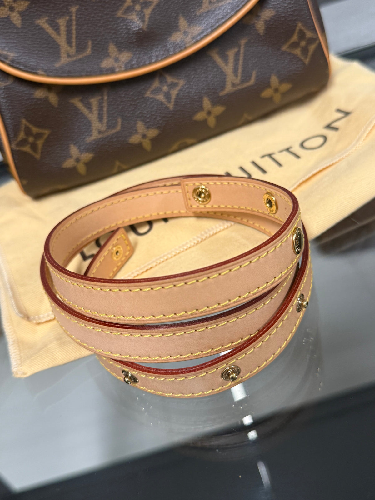 Louis Vuitton Pochette Florentine XS Monogram Canvas Belt Bag M51855