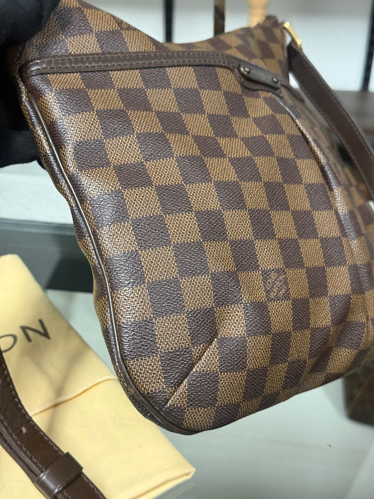 Louis Vuitton Bloomsbury PM Crossbody Bag in Damier Ebene N42251