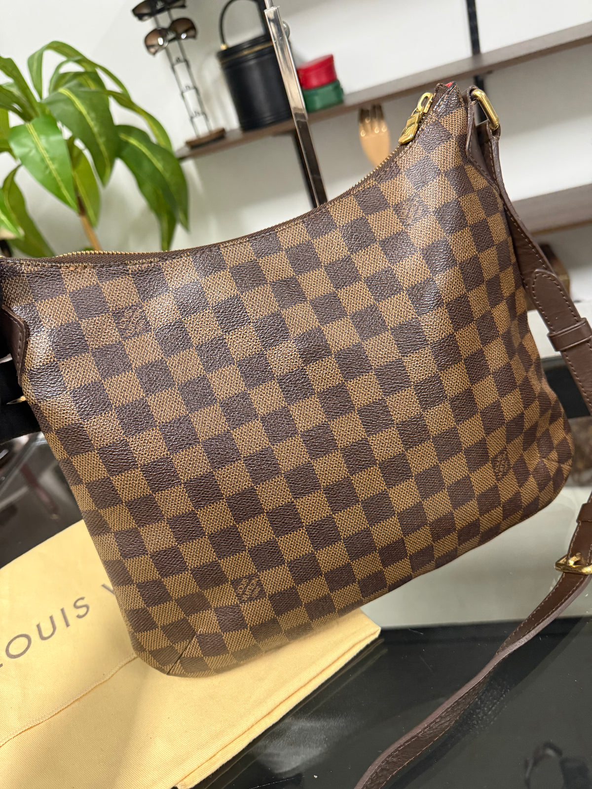 Louis Vuitton Bloomsbury PM Crossbody Bag in Damier Ebene N42251