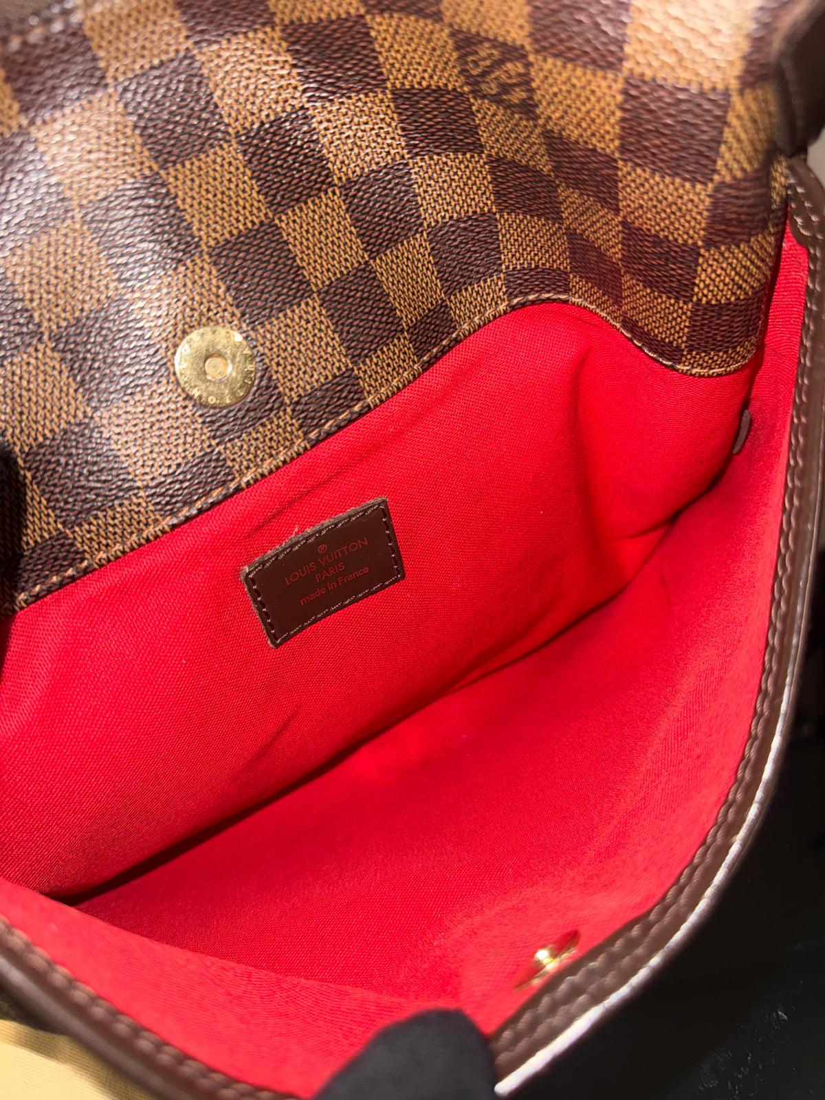 Louis Vuitton Bloomsbury PM Crossbody Bag in Damier Ebene N42251
