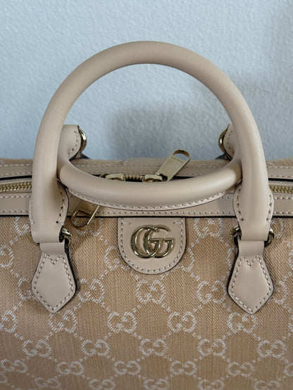 GUCCI BOSTON BAG IN BEIGE