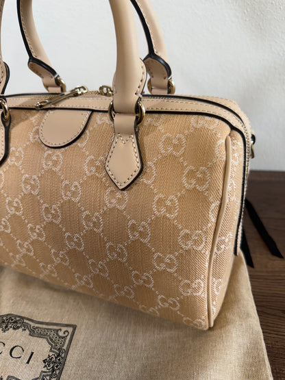 GUCCI BOSTON BAG IN BEIGE