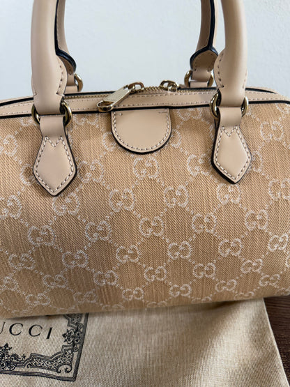 GUCCI BOSTON BAG IN BEIGE