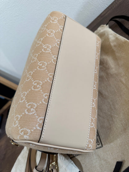 GUCCI BOSTON BAG IN BEIGE