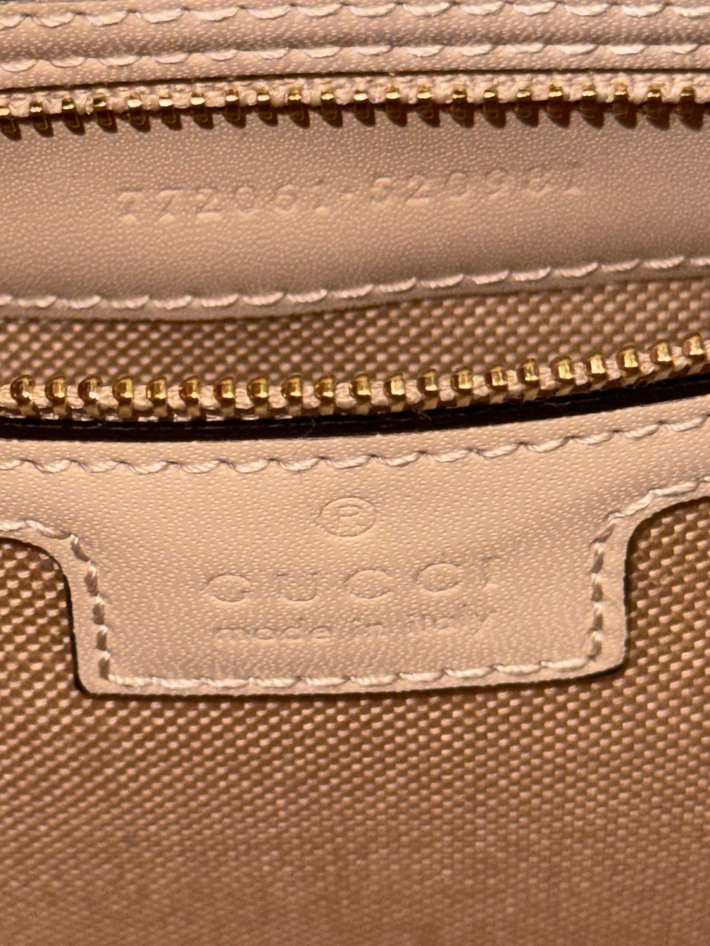 GUCCI BOSTON BAG IN BEIGE