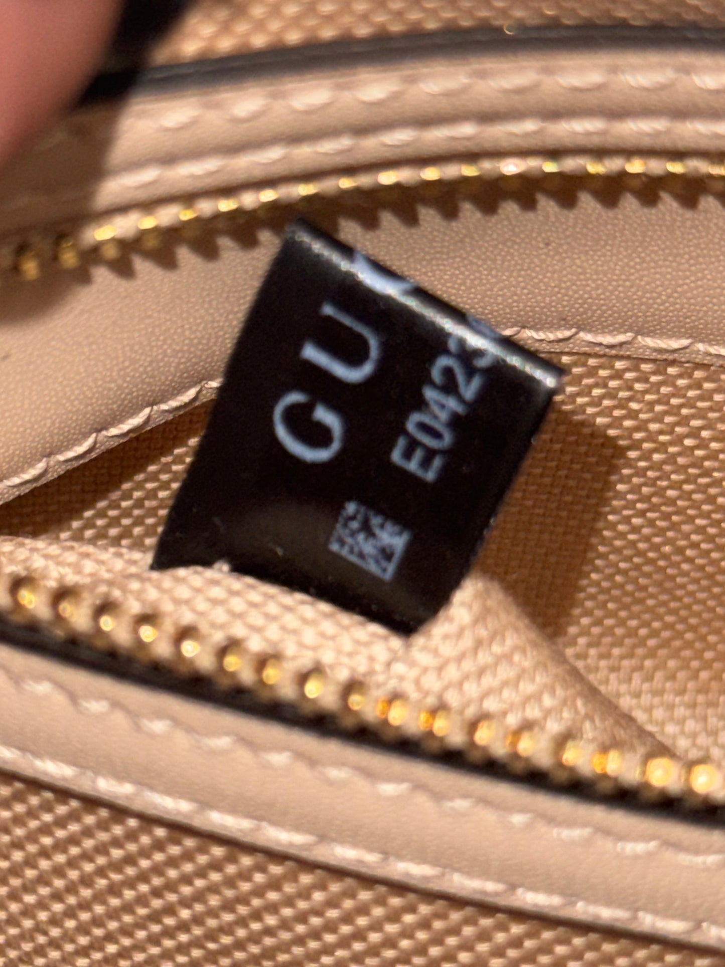 GUCCI BOSTON BAG IN BEIGE