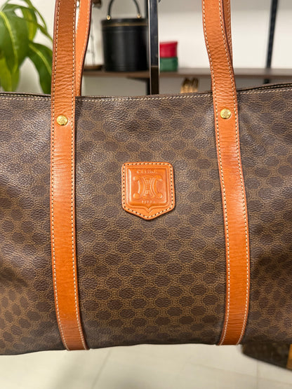 Vintage Celine Macadam Tote Bag