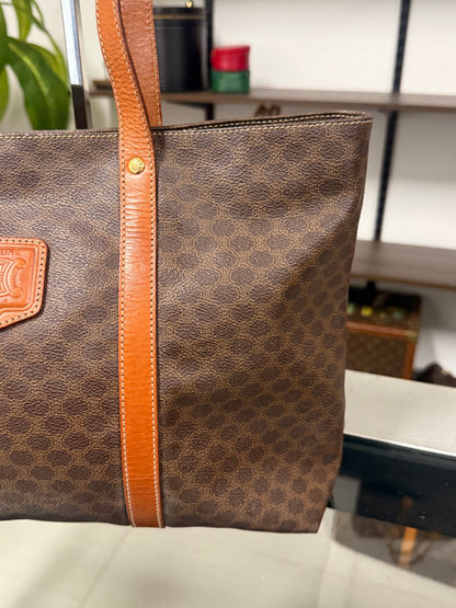 Vintage Celine Macadam Tote Bag