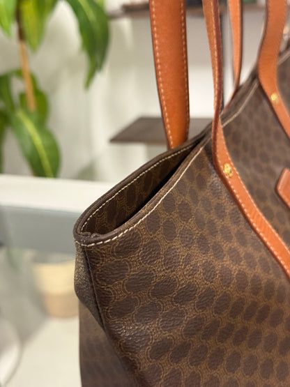 Vintage Celine Macadam Tote Bag